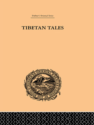 cover image of Tibetan Tales Derived from Indian Sources